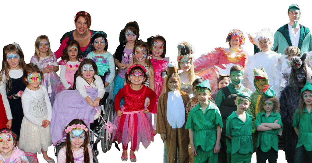 rainbow face painting melbourne