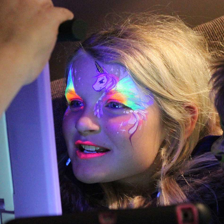 rainbow face painting melbourne2