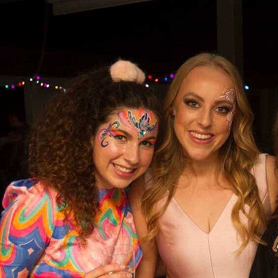 rainbow face painting melbourne3