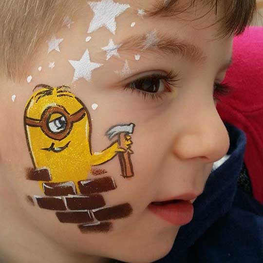 rainbow face painting melbourne5
