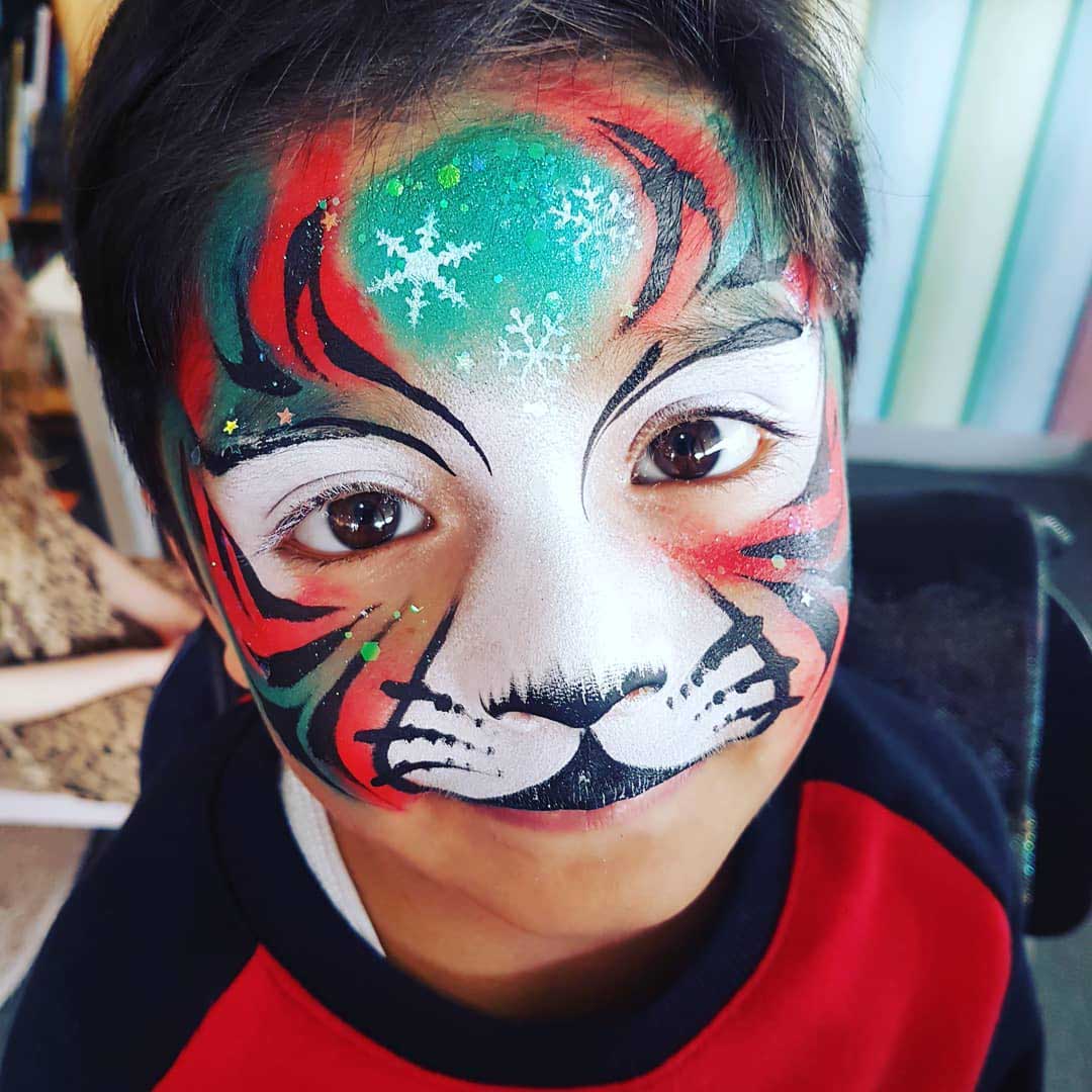 rainbow face painting melbourne9